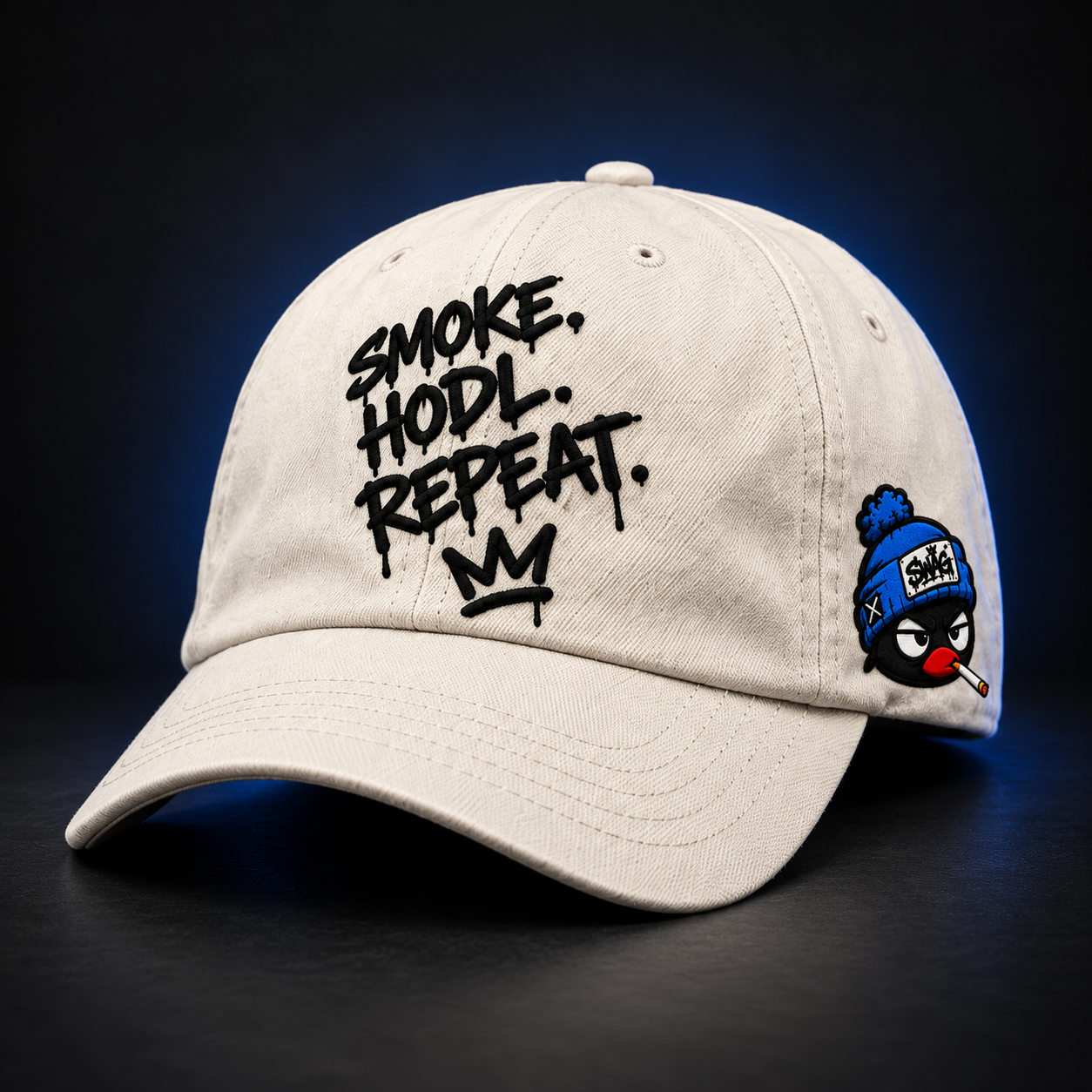 Smoke Hodl Repeat cap
