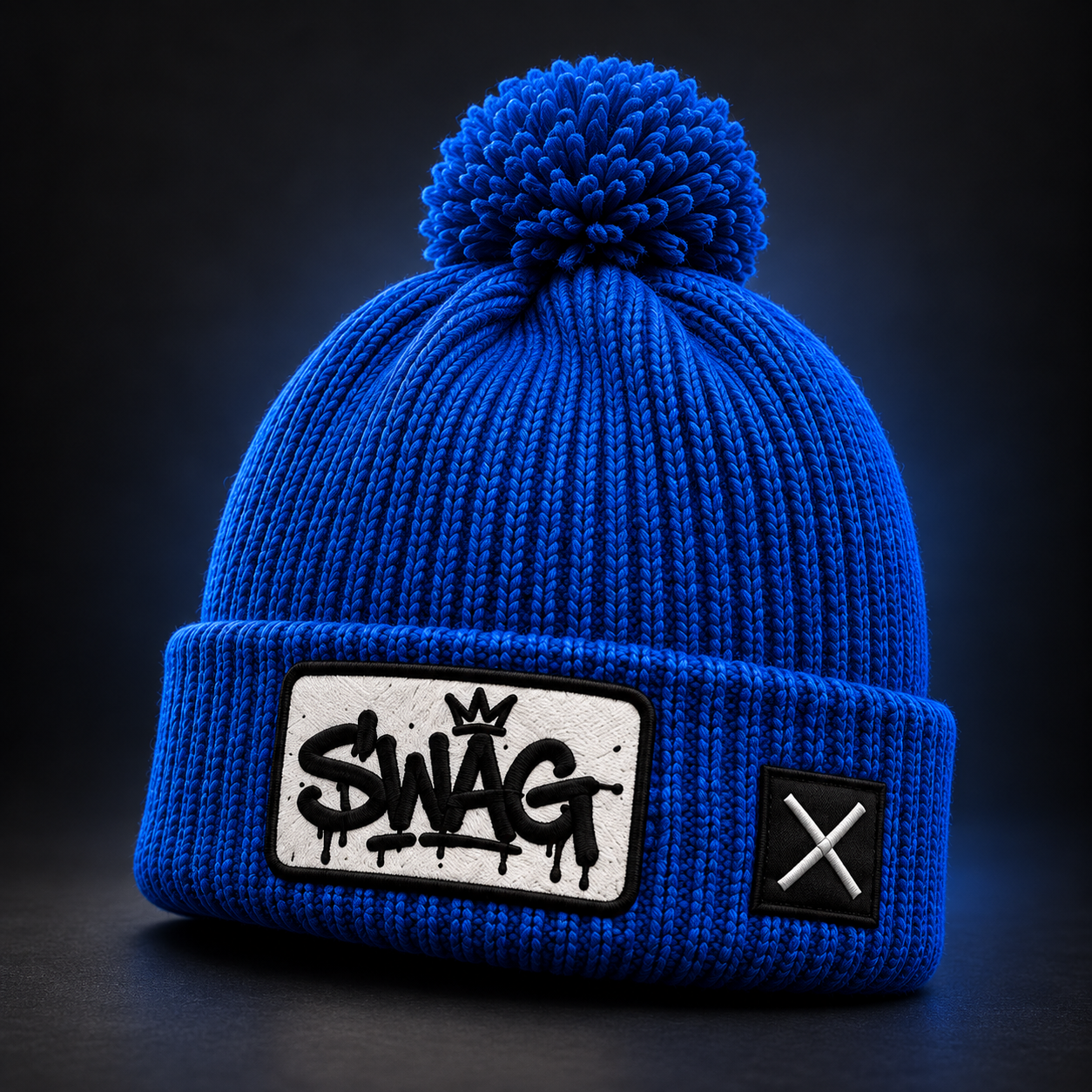 SWAG pom beanie
